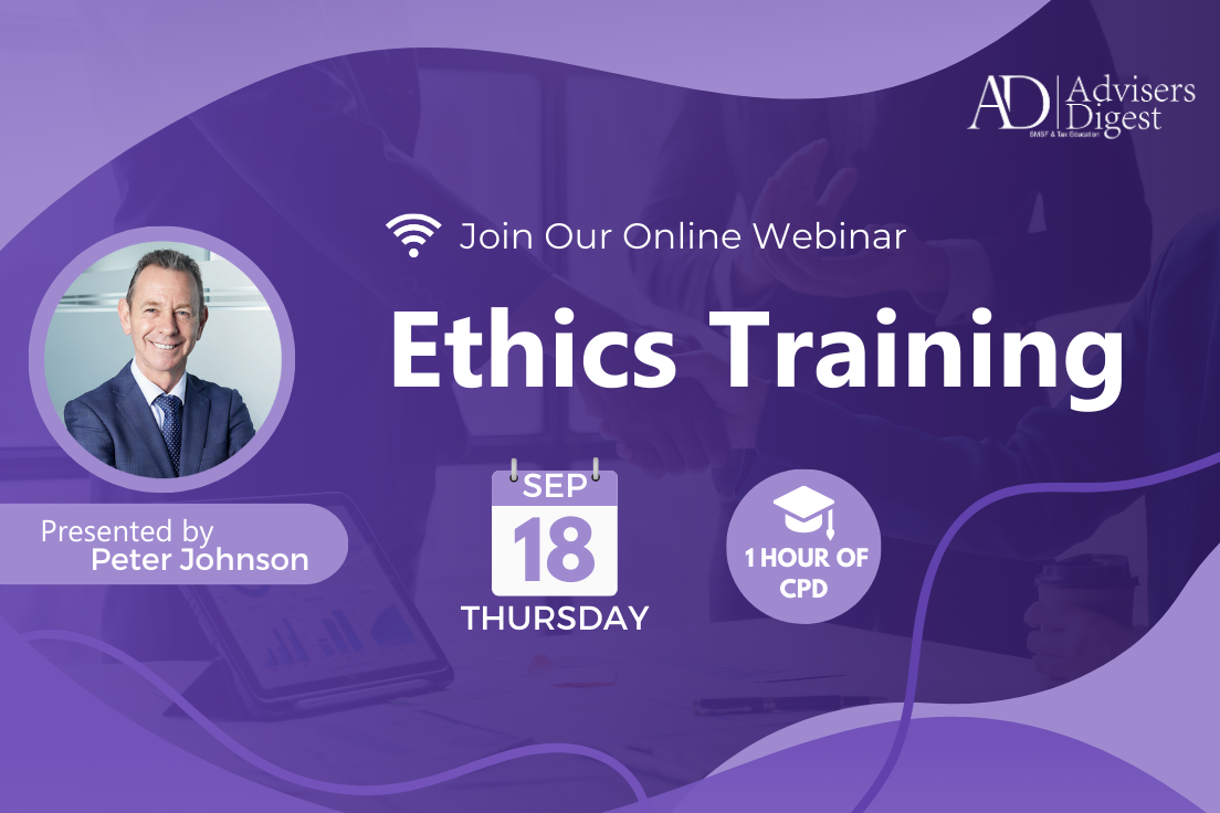 Ethics Webinar - September 2025 (1 Hour of CPD)