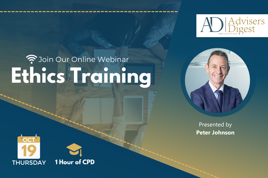 Ethics Webinar - October 2023 (1 Hour of CPD)