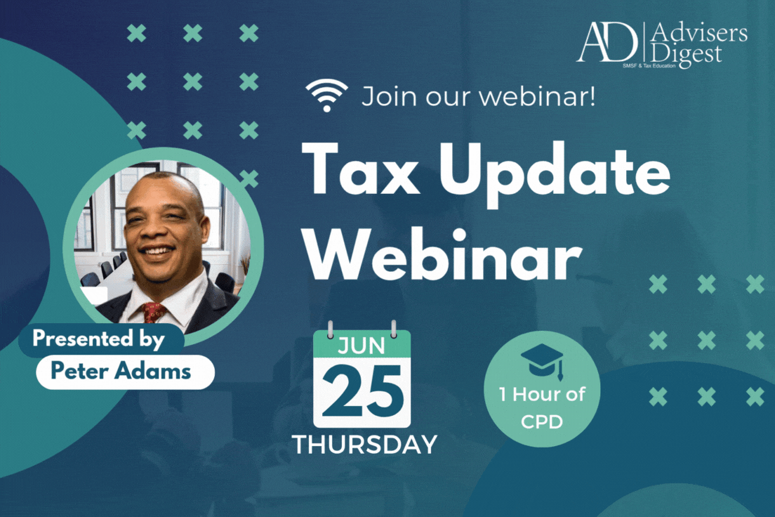 Tax Update Webinar - June 2026 (1 Hour of CPD)