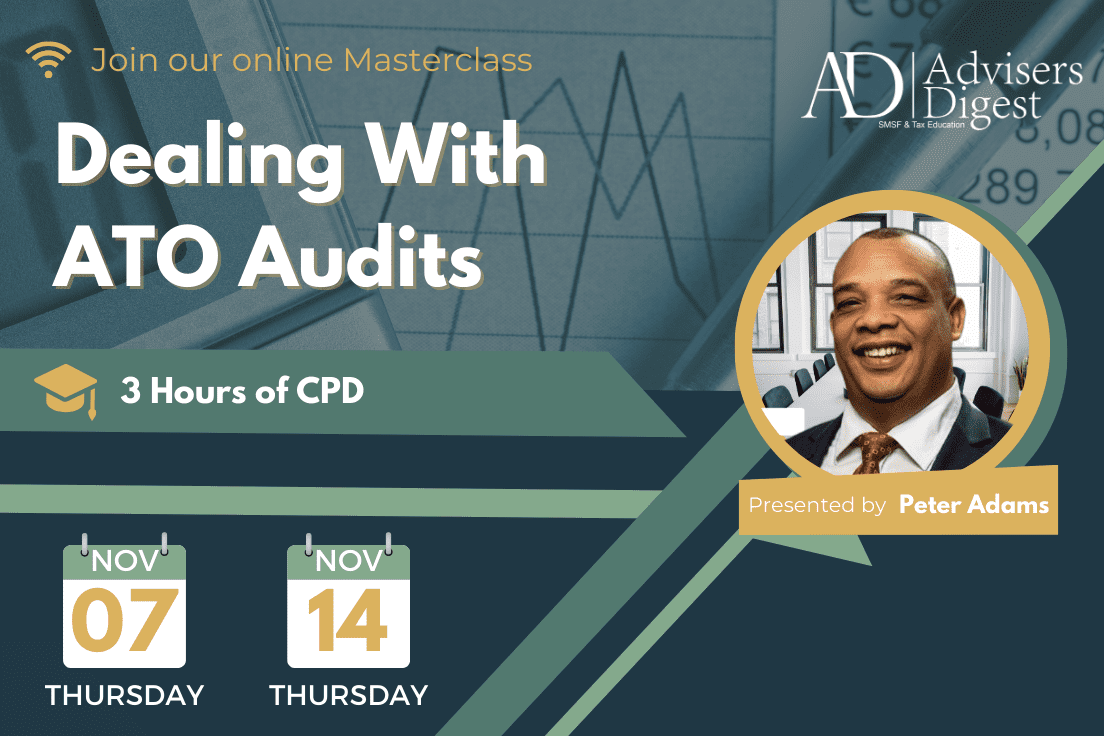 Dealing With ATO Audits - November 2024 (3 Hours of CPD)