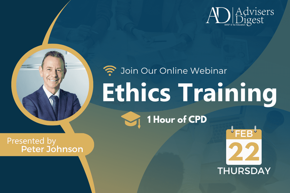 Ethics Webinar - February 2024 (1 Hour of CPD)
