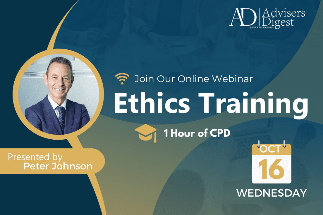 Ethics Webinar - November 2024 (1 Hour of CPD)