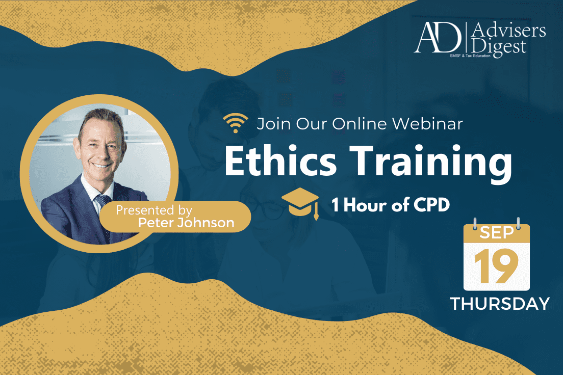Ethics Webinar - September 2024 (1 Hour of CPD)