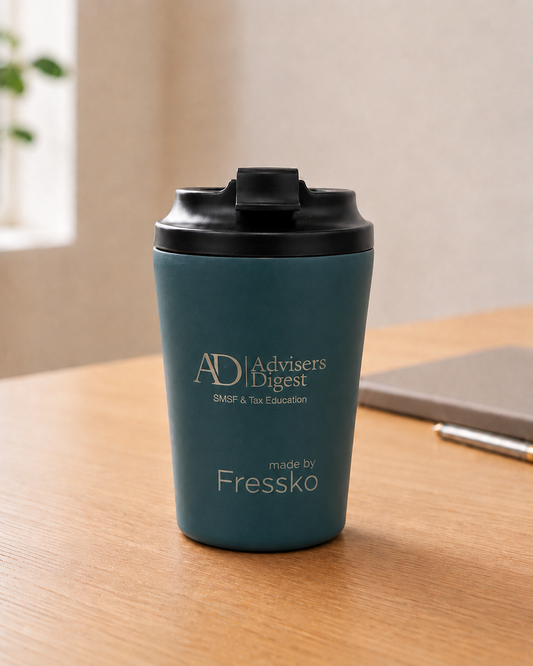 Advisers Digest Reusable Coffee Cup - 8oz / 227ml
