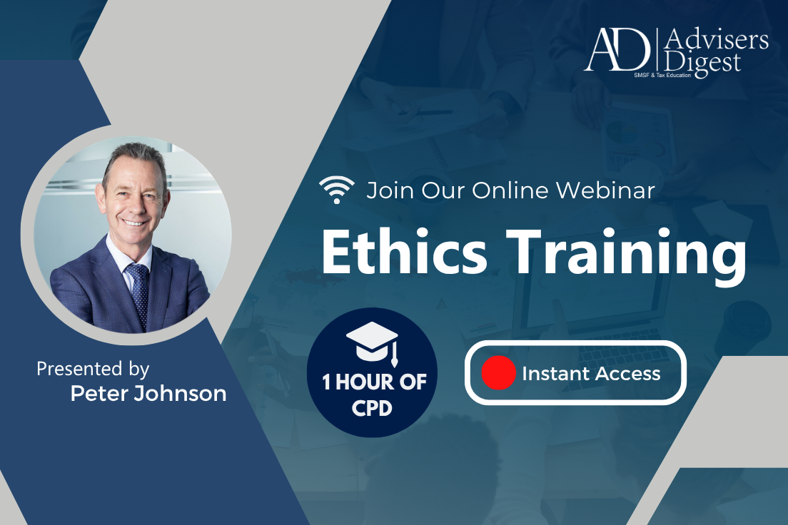 Ethics Webinar - August 2026 (1 Hour of CPD)